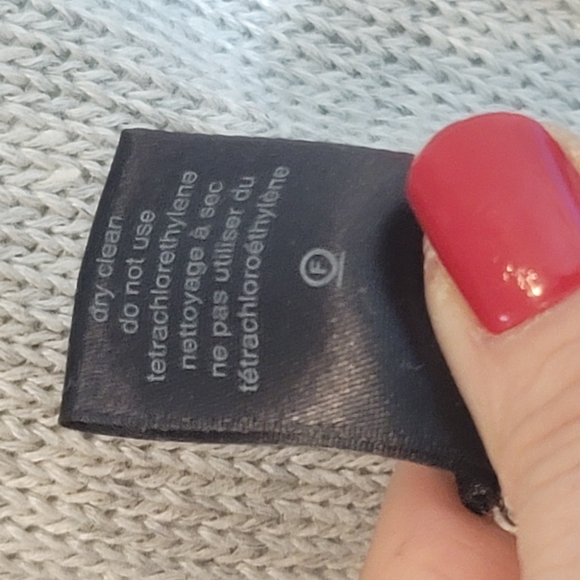 John Varvatos V-Neck Sweater - Gray - Picture 6 of 6